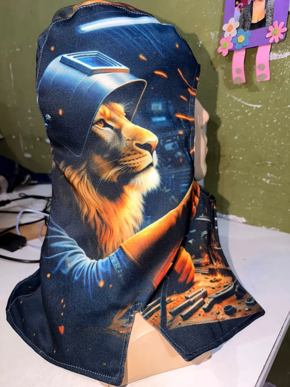 capucha soldador leon 12